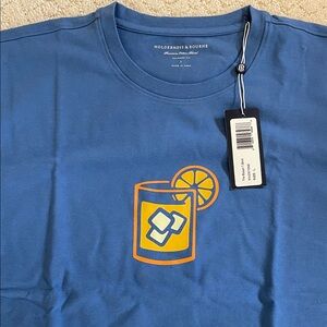 Holderness & Bourne Blue Graphic Tee High Grove Golf alternate limited logo